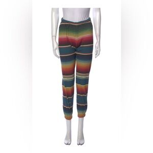 Aviator Nation Multicolor Striped Joggers